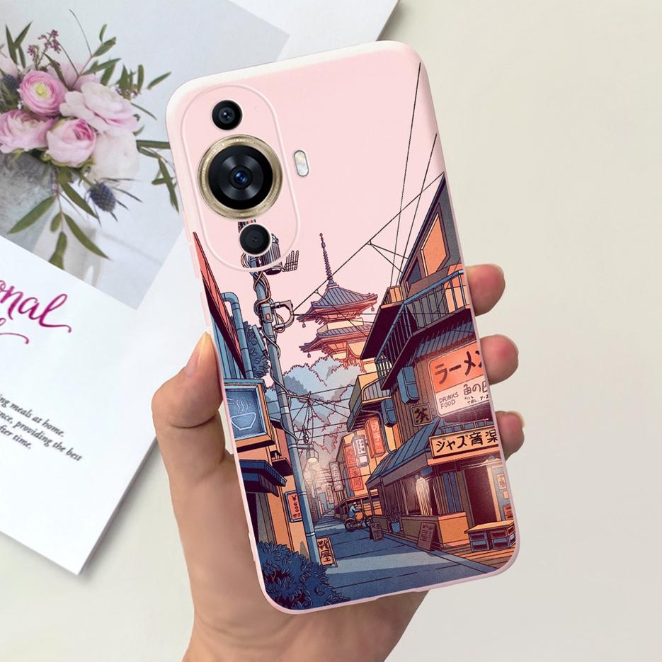 Чехол для Huawei Nova 11 Pro Чехол Nova 11i Милый Чехол с Рисунком Конфеты Мягкий Силиконовый Чехол для Телефона Для Huawei Nova 11 Pro Nova11 Ultra Корпус
