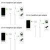 Адаптер Apple Lightning на 3,5 мм для наушников со звуковой картой для прямых трансляций