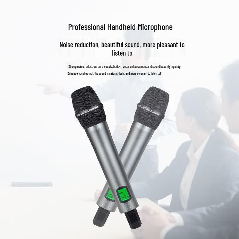 HuiDu UH-628L Wireless 1-to-8 Microphone System (CN version)