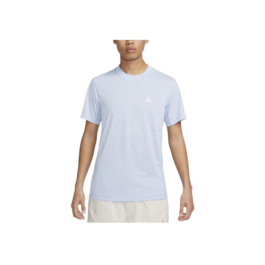 Nike Футболка с графическим логотипом Dri-Fit Adv Acg Goat Rocks, мужские топы, цвет Hyper-Cobalt DX7883-479