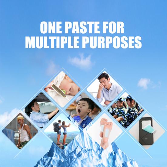 5 шт./кор. Полезная износостойкая удобная охлаждающая наклейка Refresh Patch Ice для детей