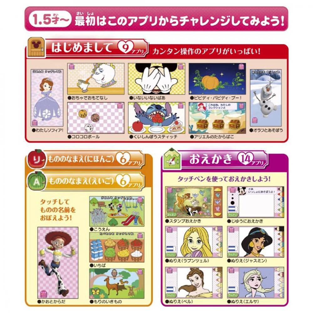 TAKARA TOMY Волшебный игровой коврик «Расширяющаяся мечта» плюс персонажи Диснея