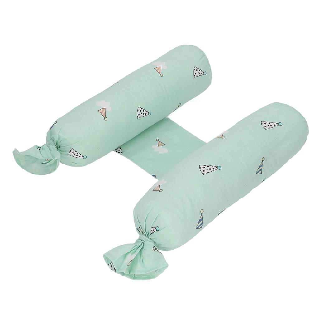 Baby Anti Roll Side Sleep Pillow Soft Comfortable Toddler Neck Support Positioning Back Cushion for