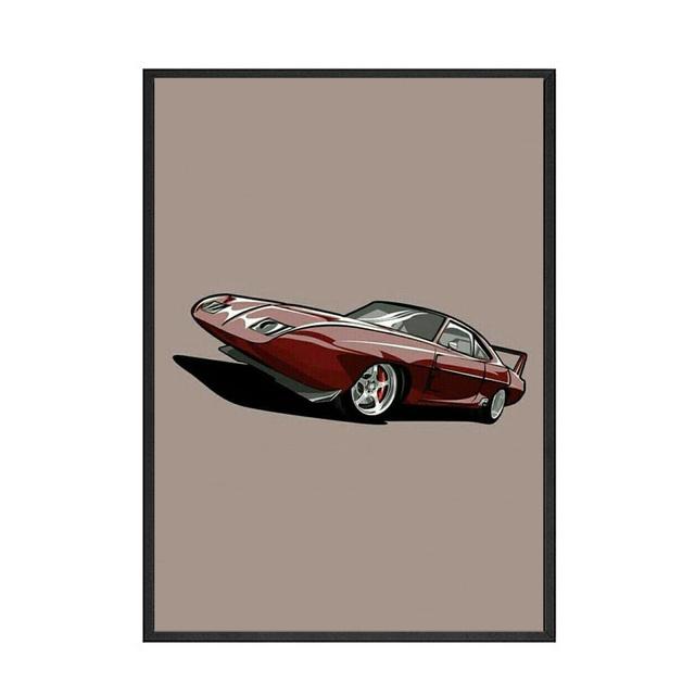 Декор для дома, постер с изображением автомобиля, современный скандинавский холст, настенное искусство, подарок для мужчин и мальчиков, минималистичный простой стиль, без рамки