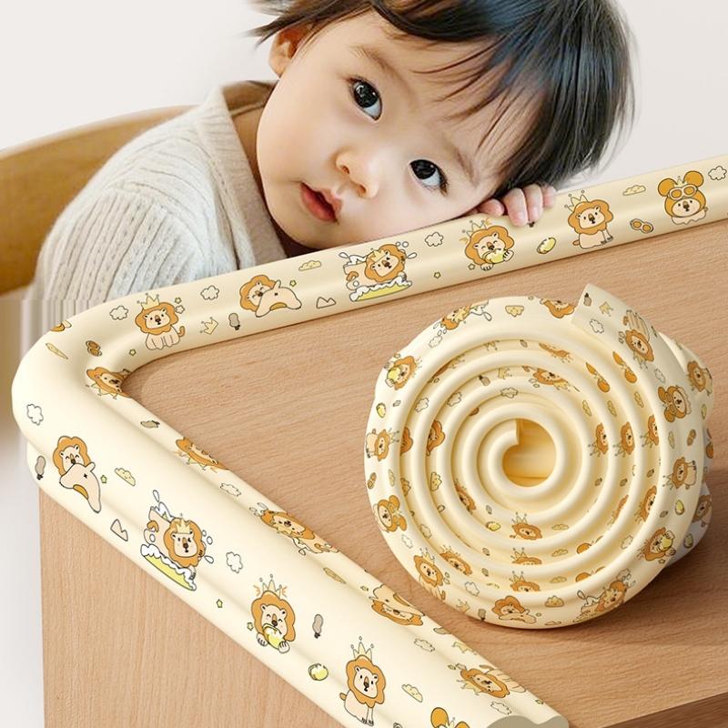 2M Baby Safety Protection Strip Cartoon Animal Foam Children Bumper Strips Kids Furniture Table Edge Guards Corner Protector