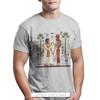 Egyptian Ancient Egypt Culture Hieroglyph And Symbolancient Culture Sing And Symbol Men T Shirt Big Pure Cotton Vintage TShirt