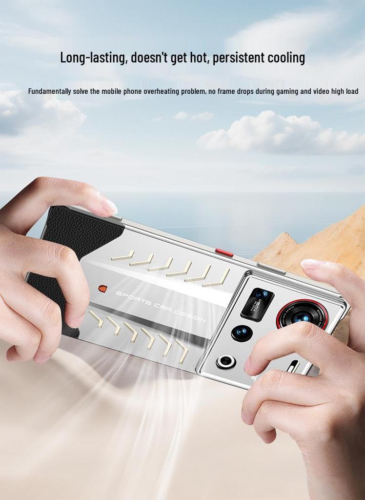 Nubia Z70 Ultra Supercar Cooling Porsche Design Металлический чехол для телефона