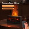 3D Камин Пламя Ароматерапия Увлажнитель: Большой спрей для рабочего стола/Имитация угля