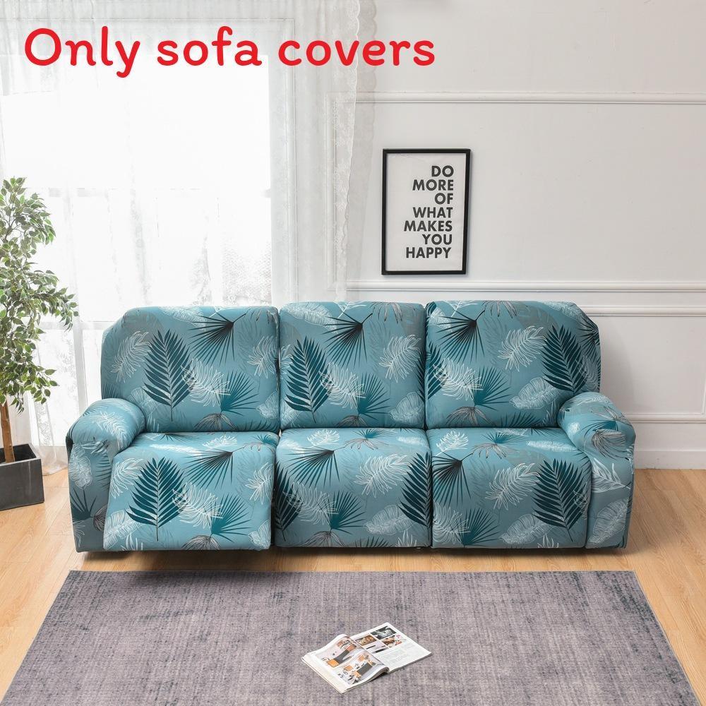 Modern Stylish Single Seat Recliner Cover Full Coverage Thick Fabric Protector