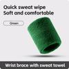 1 Pc Towel Sports Wrist Bands Tennis Sweat Bands Wrist Guard Basketball Fitness Sweatbands Wrist Wrap Wrist Protection Badminton