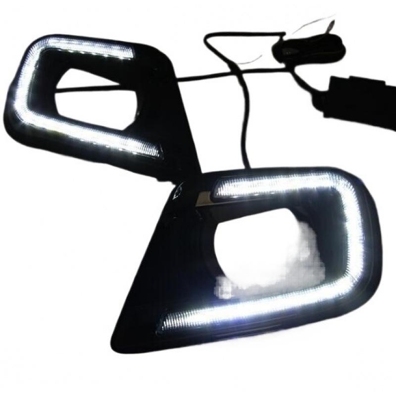 Светодиодные дневные ходовые огни и противотуманные фары для Dodge Journey 2015-2016