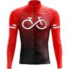 Unisex Long Sleeve Cycling Jersey Set Mountain Road Bikes Quick-Dry Performance Apparel