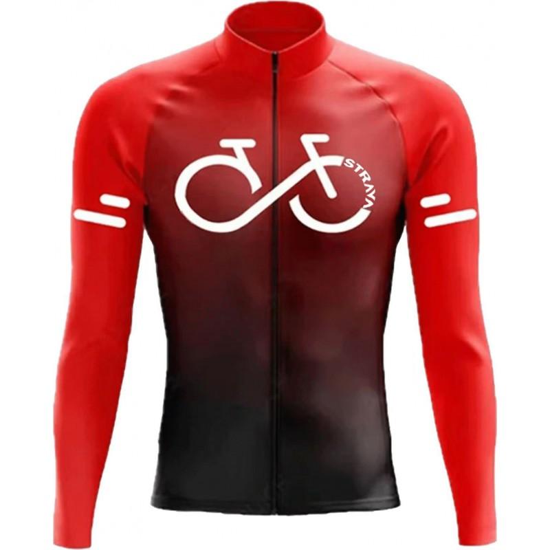 Men Women Cycling Jersey Set Long Sleeve Quick Dry Mountain Road Bike Apparel Sportswear