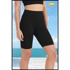 Women's Black Short Tights Seasonal Sports Shorts Compact High Waist Comfortable And Stylish Curve Biker 1070