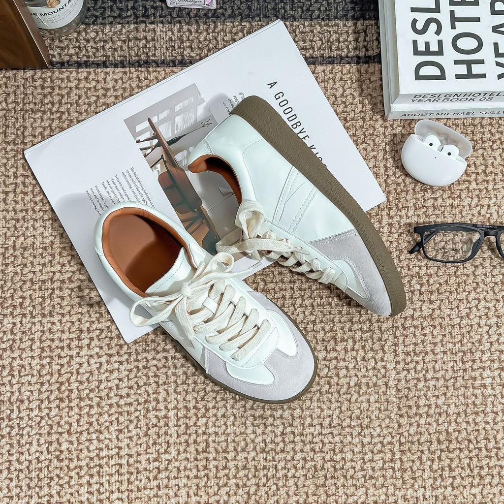 Thick-soled Forrest Gump Shoes 2025 Casual Style Versatile Sports Shoes Women's Summer Outer Wear Advanced Sense Thick-soled Heightening German Traini