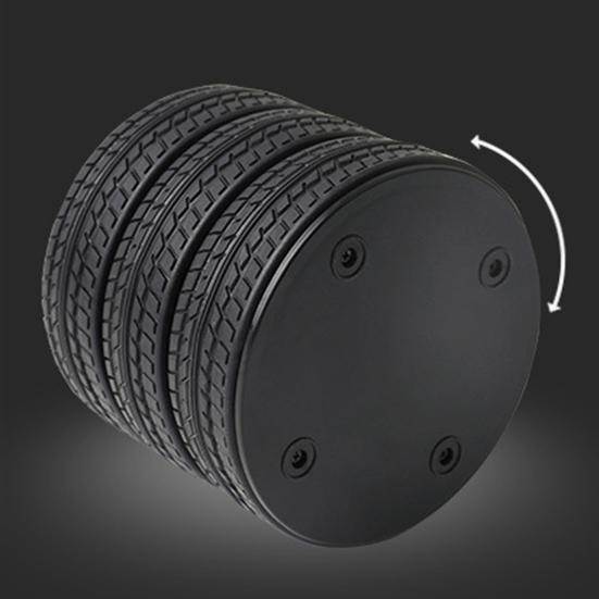 Держатель для ручки, дизайн в форме автомобильной шины, реалистичная тонкая текстура, недеформирующийся, прочный держатель для канцелярских принадлежностей