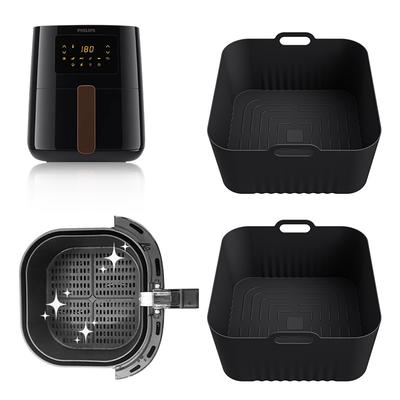 17см Силиконовая форма для аэрофритюрницы для для Philips HD9252 HD9200 HD9255 Аксессуары для аэрофритюрницы Совместимость с аэрофритюрницей 4-5 л