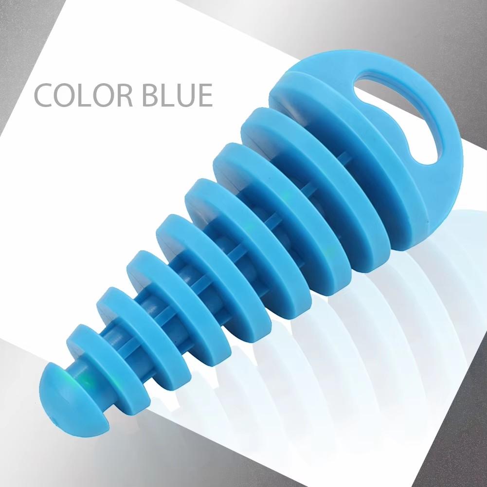 1/3pcs Wash Plug Exhaust Pipe Tailpipe PVC Exhaust Wash Plug Pipe Protector For Honda Kawasaki KTM Yamaha Motorcycle Universal