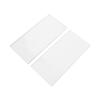 2Pcs Die Cut Machine Cutting Pad Clear PE Die Cutting Plate for Crafts Making 16 X 8cm