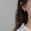 Summer Sparkling Zircon Cube Dangle Earrings for Women - Elegant, Light Luxury Fashion with Rhinestones