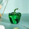 80%HOTChili Glazed Ornaments Artificial Crystal Mini Artificial Imitation Pepper Statue Home Table Decoration Gifts Souvenirs