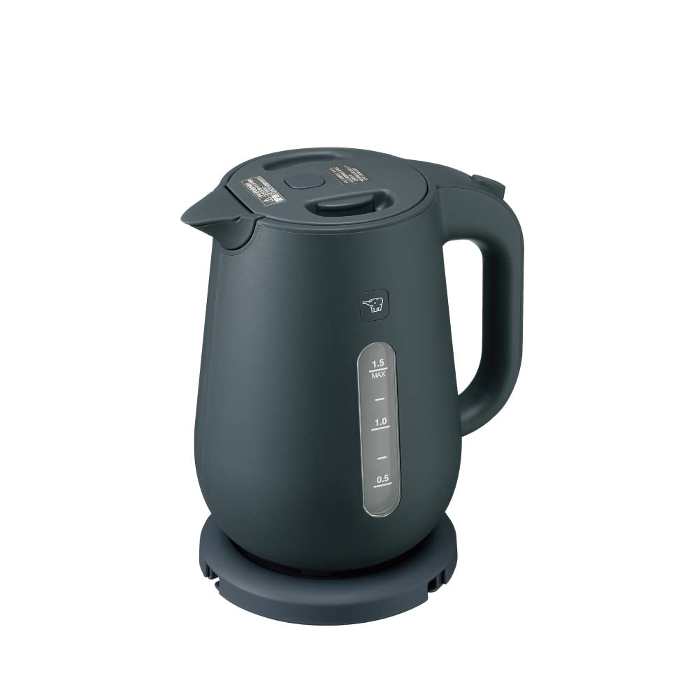 Zojirushi Electric Kettle, 1.5L, Slate Black, CK-VA15-BM