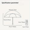 Ultra light mini women's 50 fold sun umbrella, sun protection and UV protection dual-purpose umbrella, sun umbrella pocket capsu