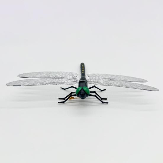 Поддельная декорация стрекозы с клипсой-стержнем Портативный отпугиватель комаров и мух для кемпинга на открытом воздухе Имитация 3D-модели стрекозы Украшение Детская развивающая игрушка