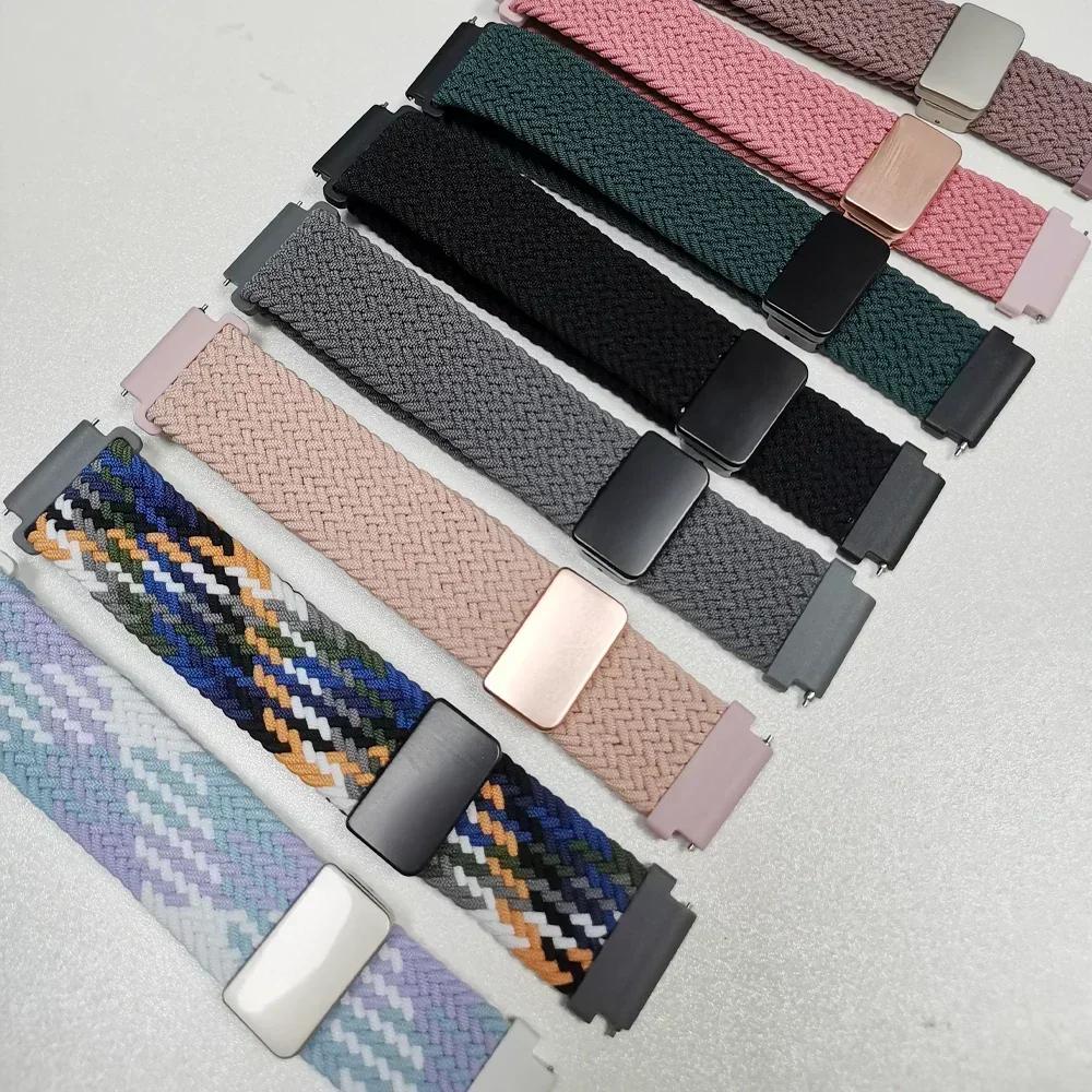 20mm 22mm Nylon Loop WatchStrap for POLAR VANTAGE M3 M2 V3 Sport Braided Bracelet POLAR IGNITE 3 2/UNITE 2/GRIT X Pro/Pacer Band