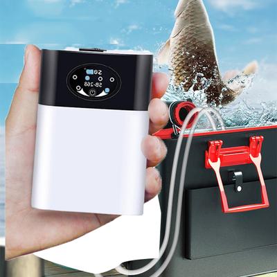 Двухцелевой кислородный насос, практичный USB-зарядка, портативный вытяжной воздушный камень, ультра тихий воздушный компрессор для аквариума