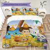 Daniel Tiger Pattern Bedding,Quilt Set Quilt Cover Pillowcase Home Birthday Gift (1*duvet cover+2*pillowcase,without core)XSJT0917268