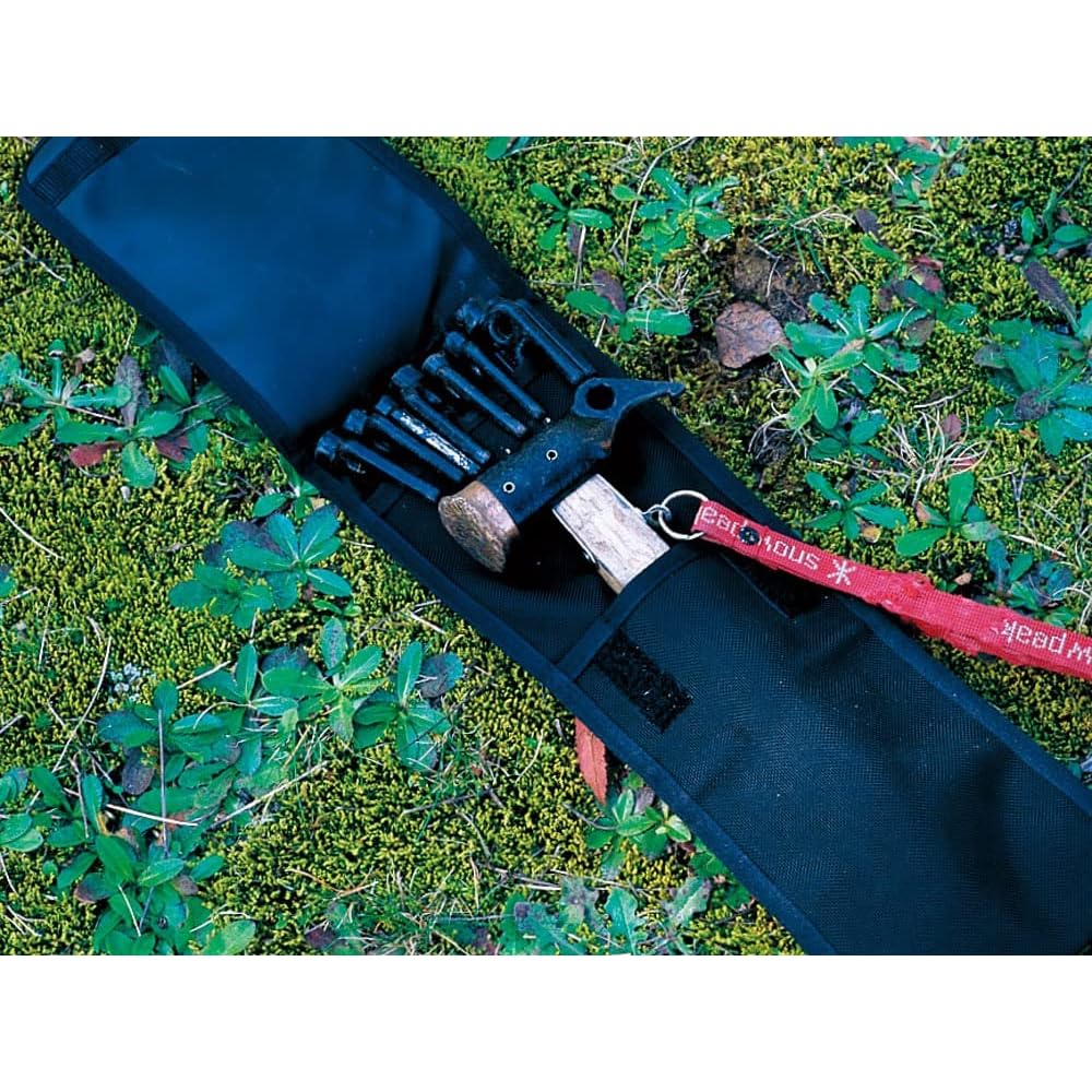 Snow Peak Peg Hammer Case UG-022 Nylon Black Durable Storage Bag