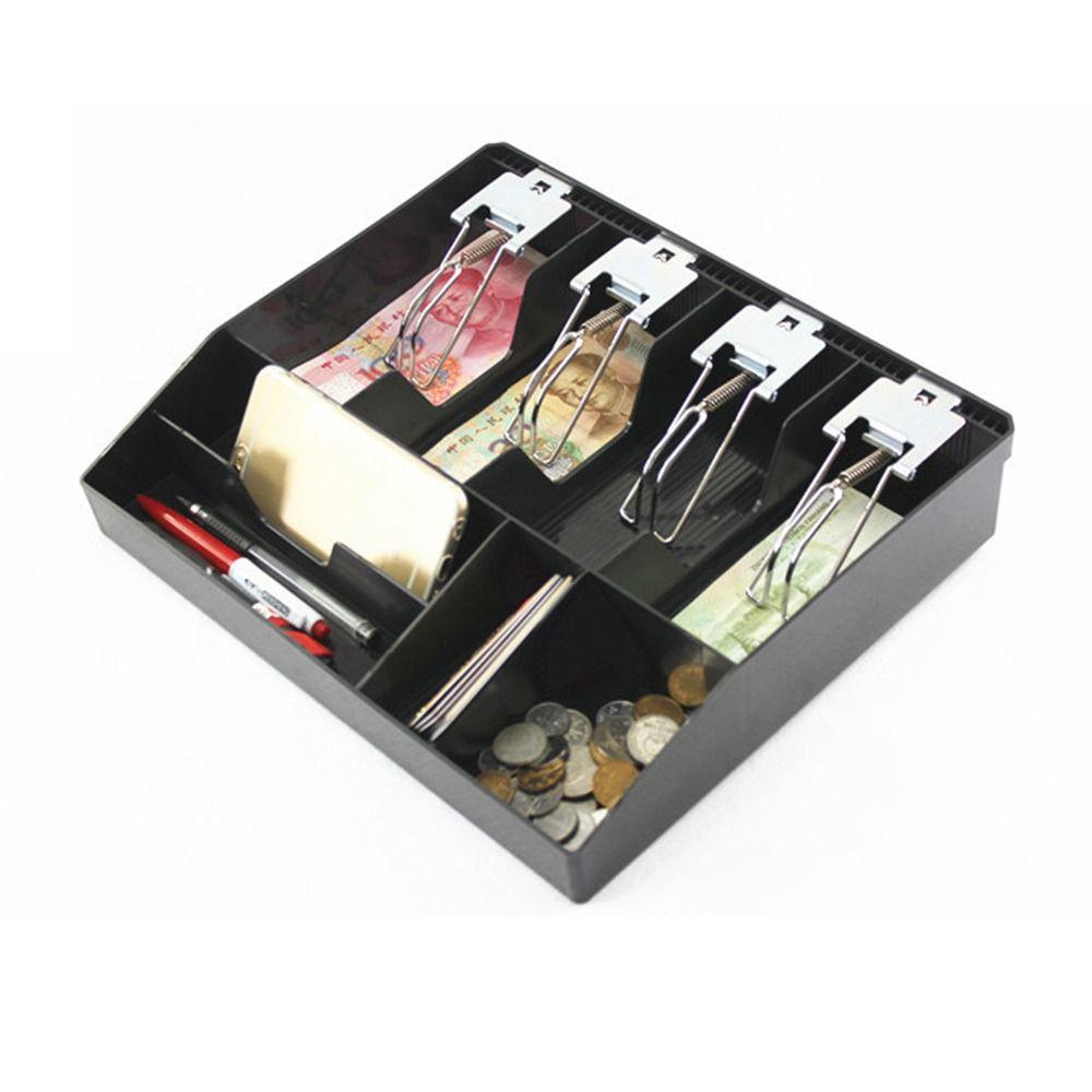 Multifunctional Drawer Cash Tray Metal Clip Drawer Insert Tray Drawer Cash Register For Shop