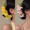 Cherry Blossom Chinese Style Hair Comb Craftsmanship Flower Cluster Hair Combs  Hair Accessory