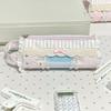 Розовая Милая Девочка Кружевная Пенал Студенческая Большая Вместимость Настольное Хранение Канцелярские Принадлежности Пенал Милая Девочка Косметичка Подарок