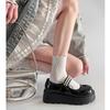 Fashion 2025 New Fashion Retro Spring Autumn Japanese Women Mary Janes Shoes Bow Platform Single Lolita Shoes Women's Ballerinas Tacones