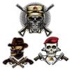 Funny Skull Self-adhesive Decal Car Sticker Waterproof Auto Decors