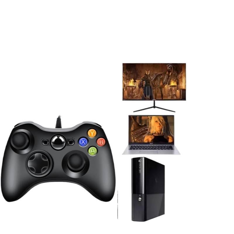 Universal Wired Controller with Linear Trigger for Gaming on PC and TV