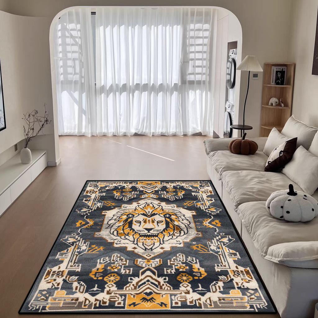 Декоративный ковер в богемном стиле для гостиной, большого размера, противоскользящий, декор комнаты, ковер, мягкий, легко чистящийся, прикроватный коврик для спальни, фланель