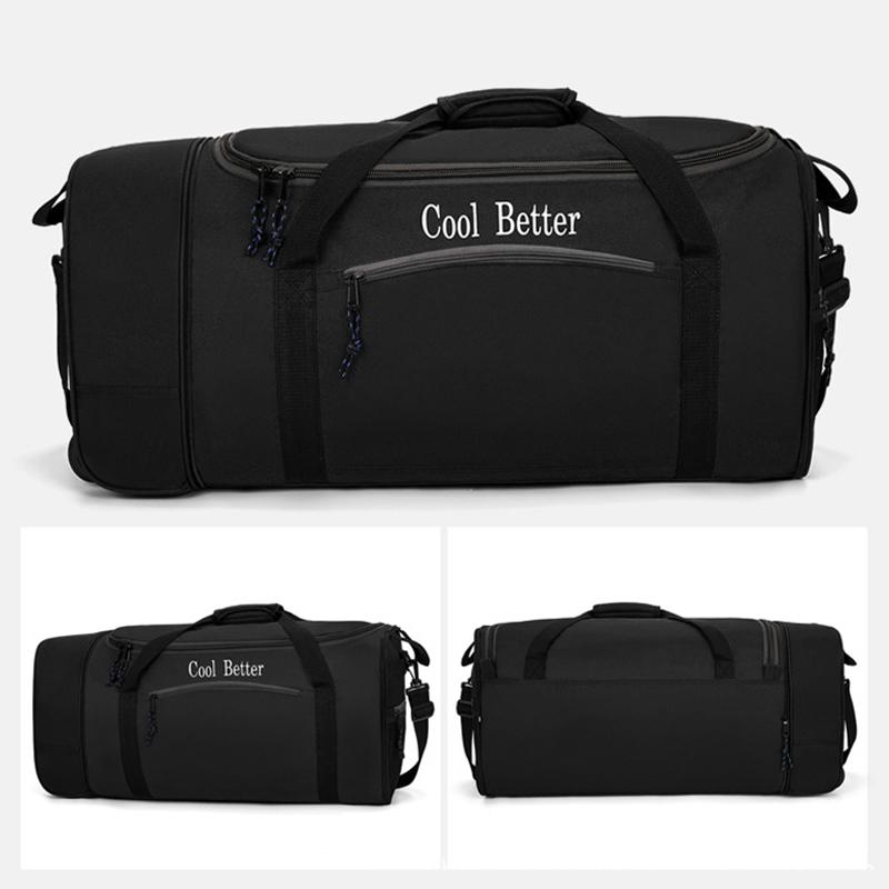 Вместительная складная дорожная сумка на колесах для мужчин и женщин, сумка-буксир, сумка для багажа, сумка для фитнеса, сумка через плечо, сумка через плечо