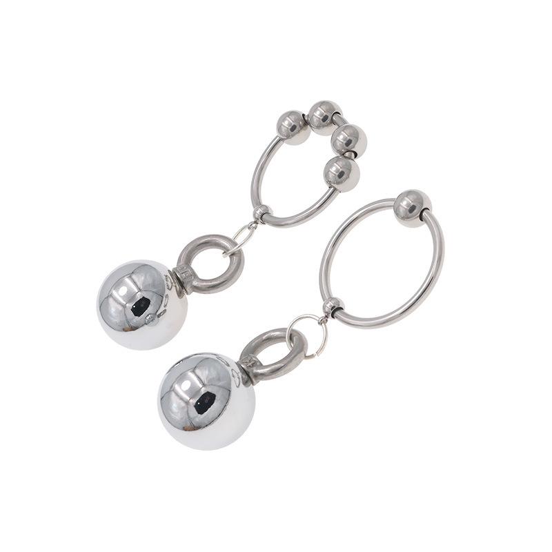 Подвеска из нержавеющей стали для пениса Физическая растяжка Мужские упражнения Секс-игрушки Флирт Игрушки для взрослых Устройство для удерживания веса