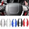 New Product 2pcs Aluminium Alloy Car Into Gear Paddle Shift Fit For Land Range Rover Evoque Discovery Sport/Jaguar XF XE Styling