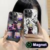 Mato seihei no slave Tenka Izumo Стеклянный чехол для мобильного телефона MagSafe для iPhone 17 16 15 14 13 12 11 Air Pro Max Plus Mini Цветной