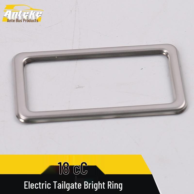 18 CC Electric Tailgate Bright Ring Trunk Button Trim Panel Patch Accessory