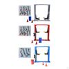 Диорама 1/64 Автогараж Инструменты для обслуживания Архитектурная модель Реалистичные дорожные конусы Подъемник Козловой кран