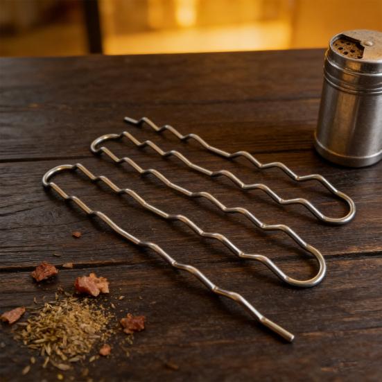 Подставка-ролик для барбекю-сосисок, вращающийся гриль-ролик для хот-догов, нержавеющая сталь, равномерное приготовление, инструмент для жарки сосисок для кемпинга, пикника