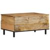  Coffee Table, 80x54x40 Cm, Solid Mango Wood