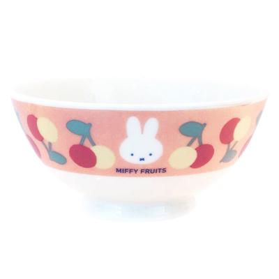 Дик Бруна MIFFY FRUITS Рисовая Микроволновая и Посудомоечная машина Сделано в 421110 "Миффи" Миска, Безопасная, 11см, Япония,