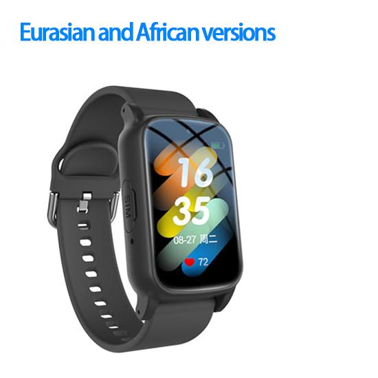 Умные часы для пожилых людей с обнаружением падения и отслеживанием местоположения по GPS, кнопкой экстренной сигнализации SOS, видеозвонком