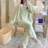 Women Warm Pajamas Sets Winter Thick Winter Coral Fleece Sleepwear Flannel  Pyjamas Night Wear Home Clothes